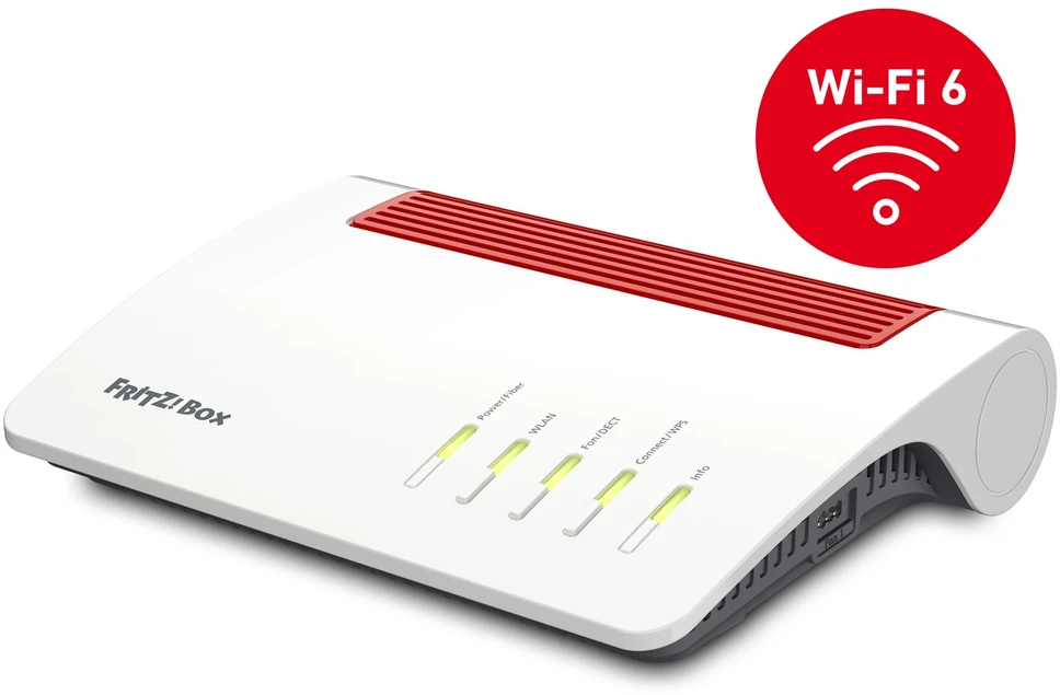 AVM Fritz! Box 5590 Fiber WLAN Maršrutizatorius - Maršrutizatorius - Wifi-6