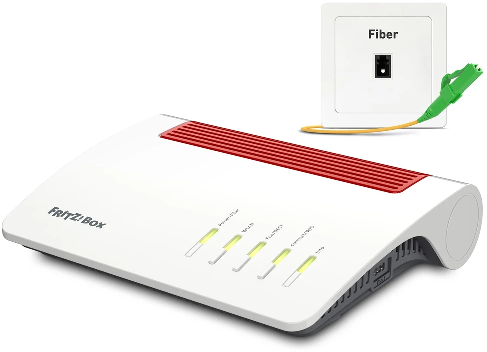 AVM Fritz! Box 5590 Fiber WLAN Maršrutizatorius - Maršrutizatorius - Wifi-6