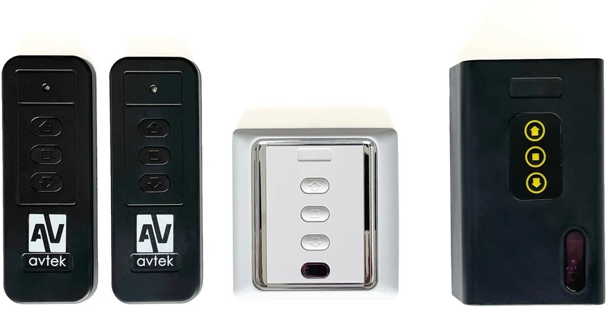 „Avtek RF / IR / 12V“ paleidimo modulis „Avtek Electric“ ekranams