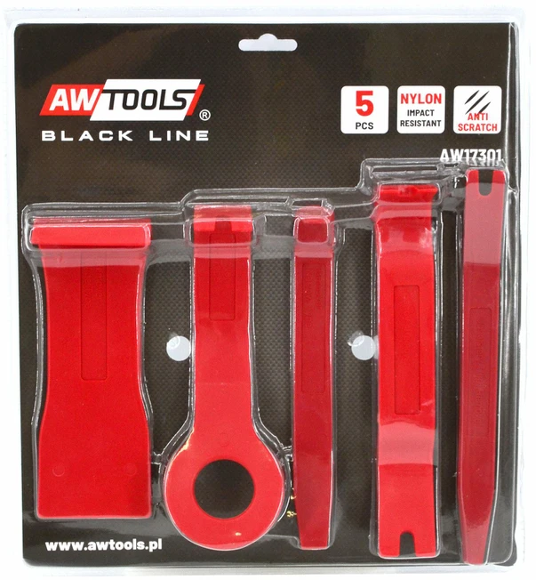 AW-Tools AWTOOLS APDAILOS NUĖMIMO ĮRANKIŲ RINKINYS NAILONINIS 5vnt.