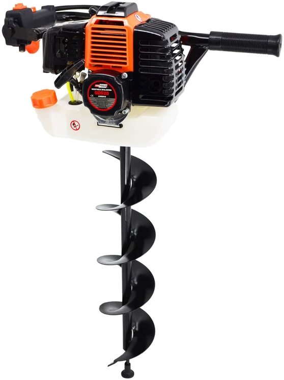 Grąžtas AW-Tools AWTOOLS GRĄŽAS / Benzino GRĄŽAS DIRVOTIMS 2,95 AG 2-takčiai +3 GRĄŽIAI (100, 150, 200 mm) GD520