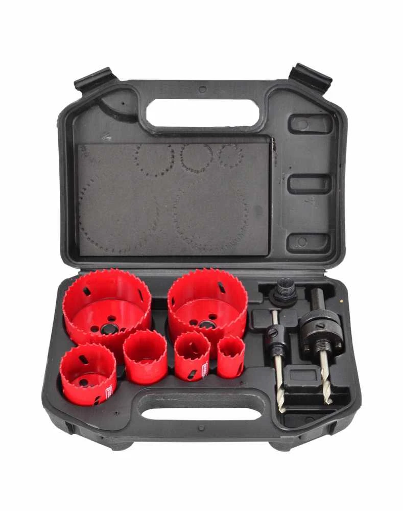 AW-Tools AWTOOLS BIMETALINIŲ KIUČIŲ RINKINYS 8 vnt. 22-73 mm