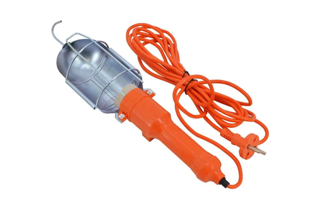 AW-Tools AWTOOLS DIRBTINĖS LAMPAS ORANŽINĖ 220V 5m GUMINIS