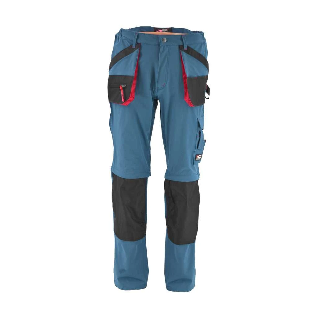 AW-Tools Kelnės AWTools AW02514; T2; 2XL; mėlyna/raudona