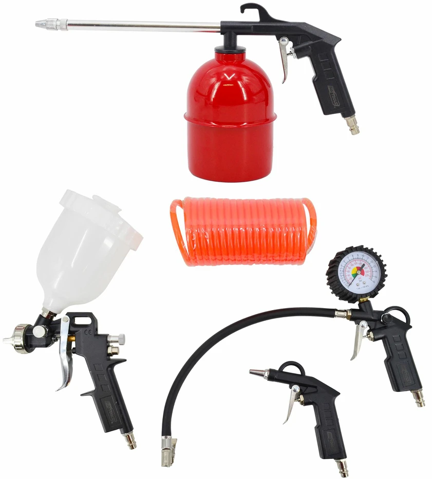 AW-Tools AWTOOLS PNEUMATINIŲ ĮRANKIŲ RINKINYS 5 vnt.