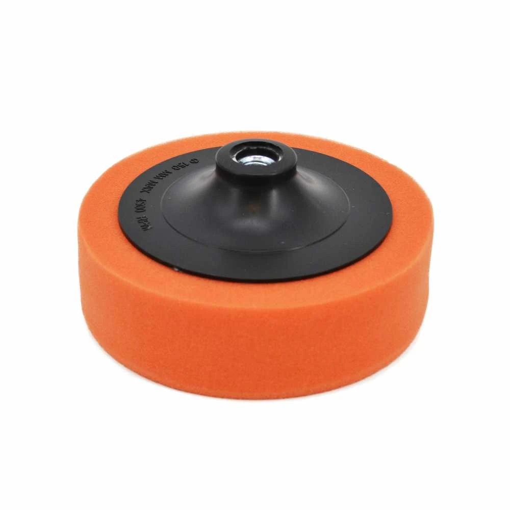 AW-Tools AWTOOLS DISKAS POLIRAVIMO 180mm KEMPINĖ ORANŽINIS M14 VIDUTINIO KIETUMO
