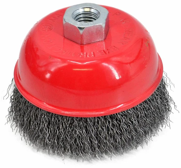 AW-Tools AWTOOLS DISKINIS ŠEPETYS 100mm M14, GOFRUOTA VIELA