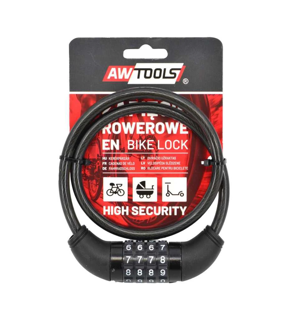 AW-Tools AWTOOLS DVIRAČIO SPYNA fi 8 x 65cm KODINĖ