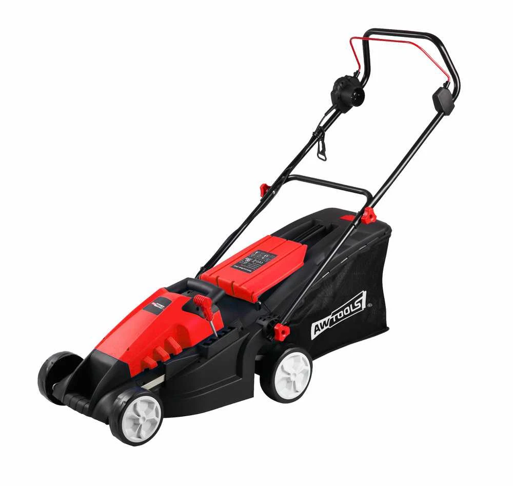 AW-Tools AWTOOLS elektrinė vejapjovė 1400W 38cm indukcinis variklis ZF6123A