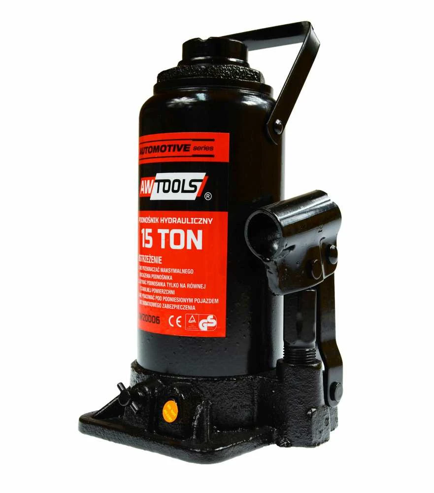 AW-Tools AWTOOLS stūmoklinis / HIDRAULINIS KELTAS 15 TON 227–432 mm