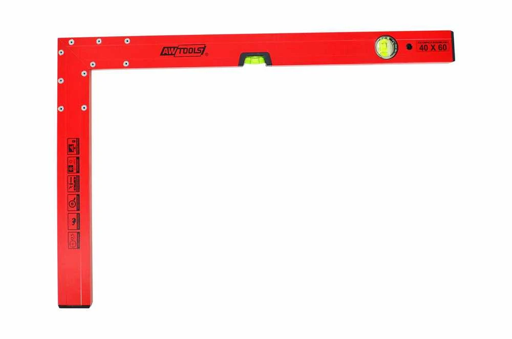 AW-Tools Kampamatis su gulsčiuku AWTools AW30110; 60x120 cm