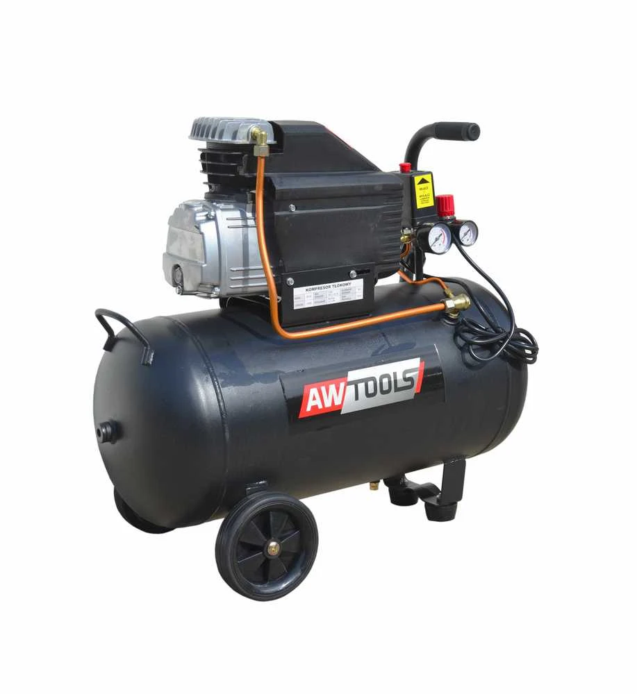 AW-Tools AWTOOLS Kompresorius OLEJOWA FL-50L našumas 245l/min. rezervuaro talpa 50l