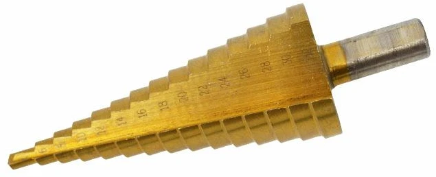Grąžtas AW-Tools AWTOOLS STEP DRILL HSS-TIN / KPL 3 vnt.