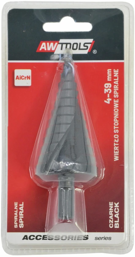 AW-Tools Pakopinis grąžtas AWTools AW40953; HSS TIN; 4-39 mm