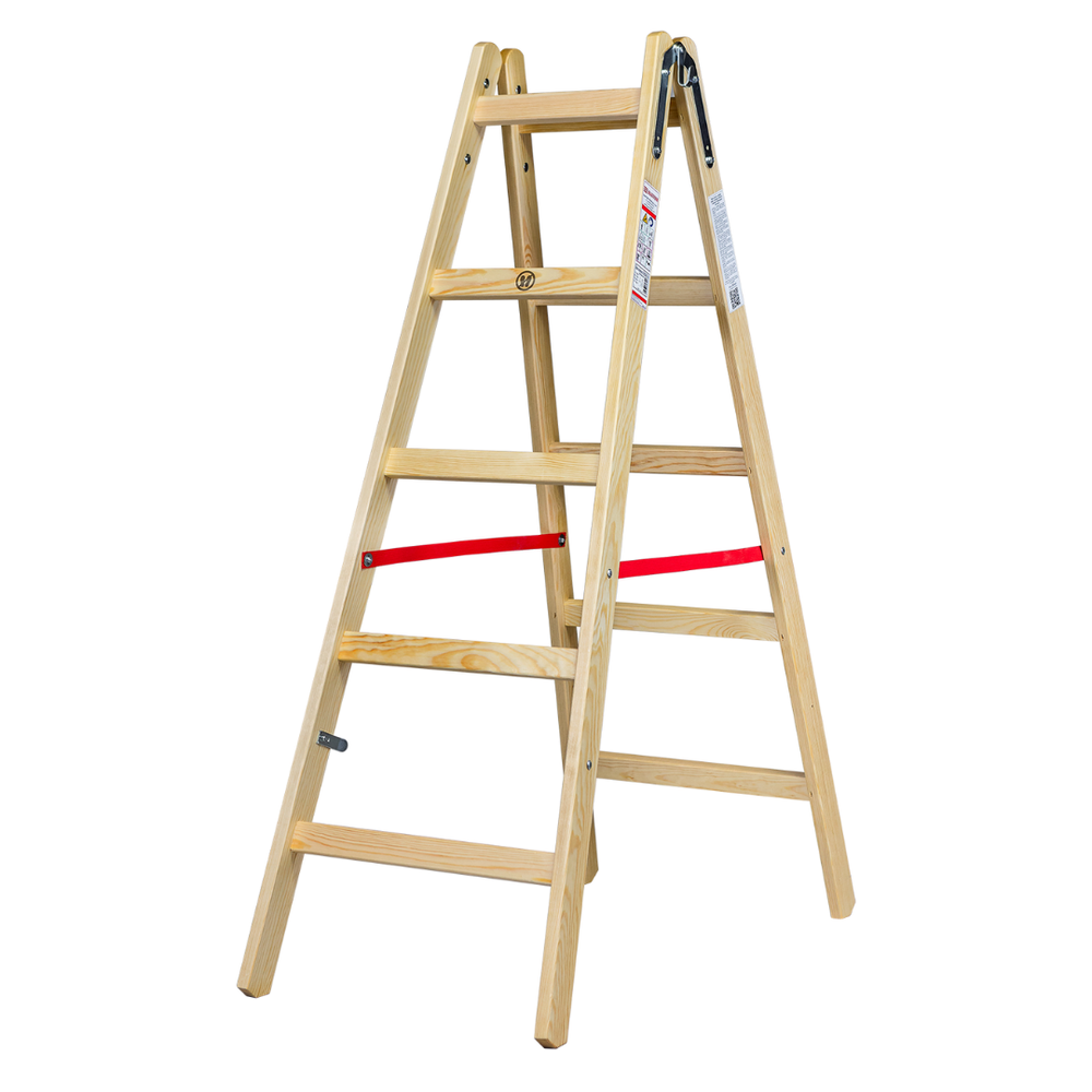 AW-Tools AWTOOLS MEDINĖS KOPĖČIOS 2x 5 PAKOPŲ 150KG