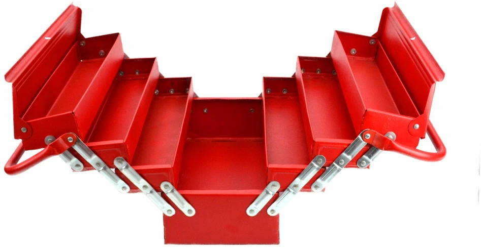 AW-Tools AWTOOLS METALINĖ ĮRANKIŲ DĖŽĖ 7 dalių /530