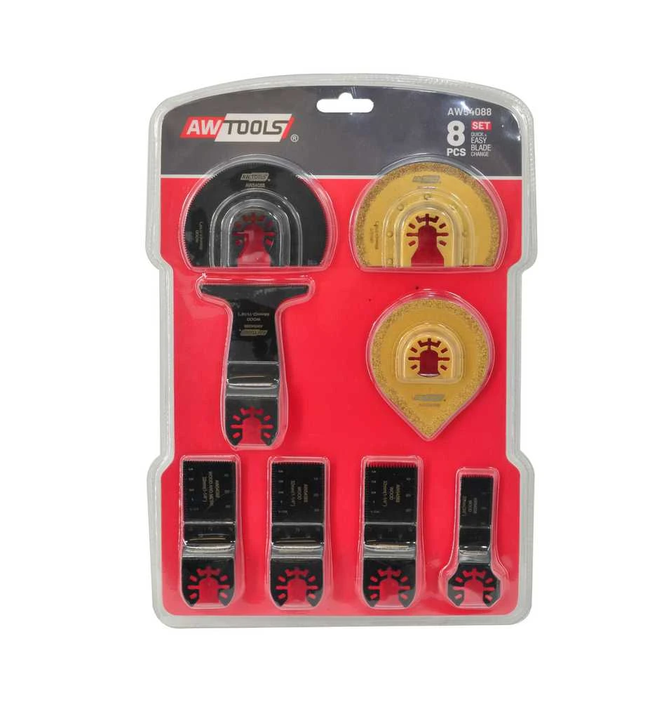 AWTOOLS universalus 8 dalių pjūklelių rinkinys