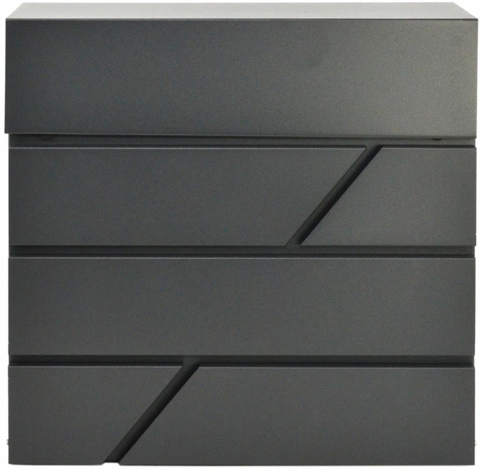 AW-Tools AWTOOLS PAŠTO DĖŽUTĖ JUODA 43 / 370x370x105mm