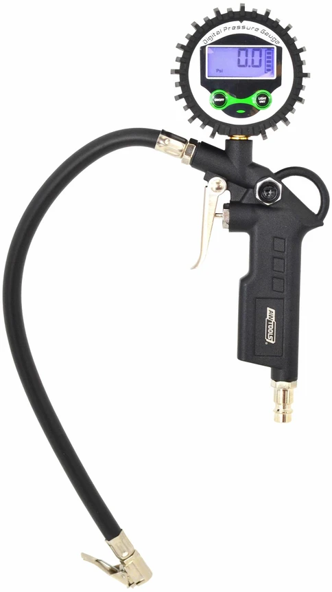 AW-Tools AWTOOLS PISTOLETAS PADANGOMS PŪSTI SU LCD MANOMETRU TG-7