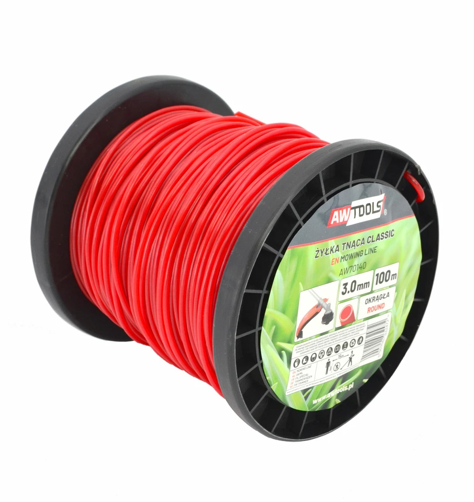 AW-Tools AWTOOLS CLASSIC PJOVIMO LINIJA 2,4x100m / RUND
