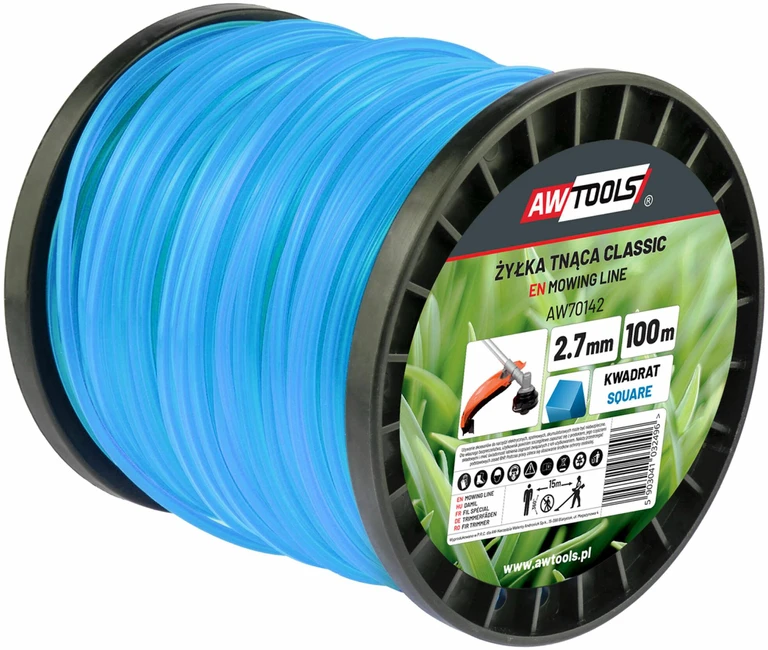 AW-Tools AWTOOLS CLASSIC PJOVIMO LINIJA 2,4x100m / Kvadratas