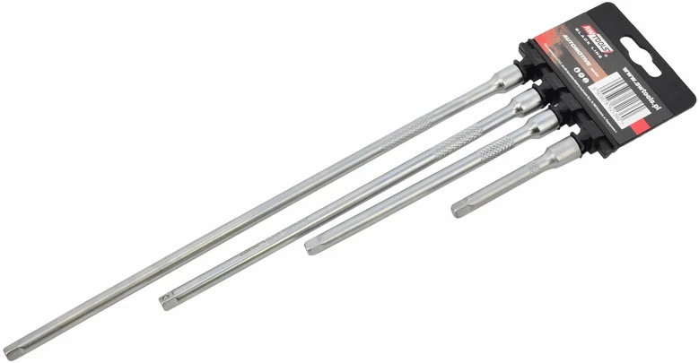 AW-Tools AWTOOLS PRAILGINIMO ELEMENTŲ RINKINYS 1/4″ 4 vnt. 75mm, 150mm, 225mm, 300mm. Juodas LINE