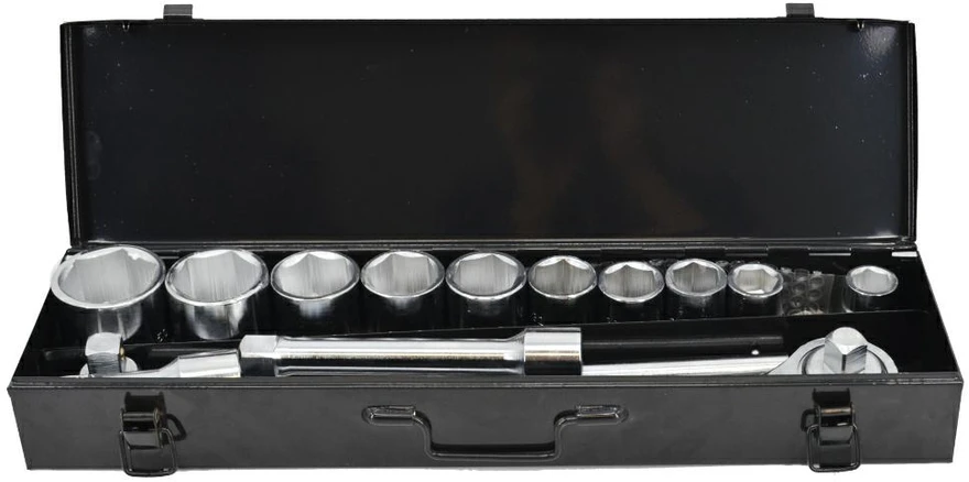 AW-Tools Sukimo galvučių komplektas AWTools AW39014; 3/4''; 22-50 mm; 14 vnt.