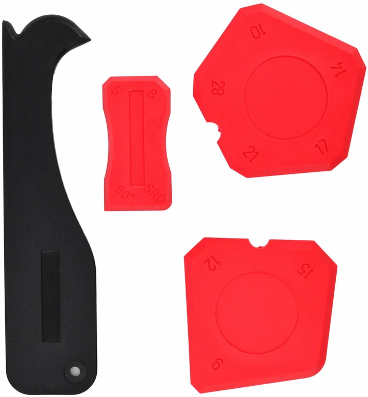 AW-Tools AWTOOLS SILIKONO MENTELĖS SU PJAUSTYKLĖMIS 4vnt.