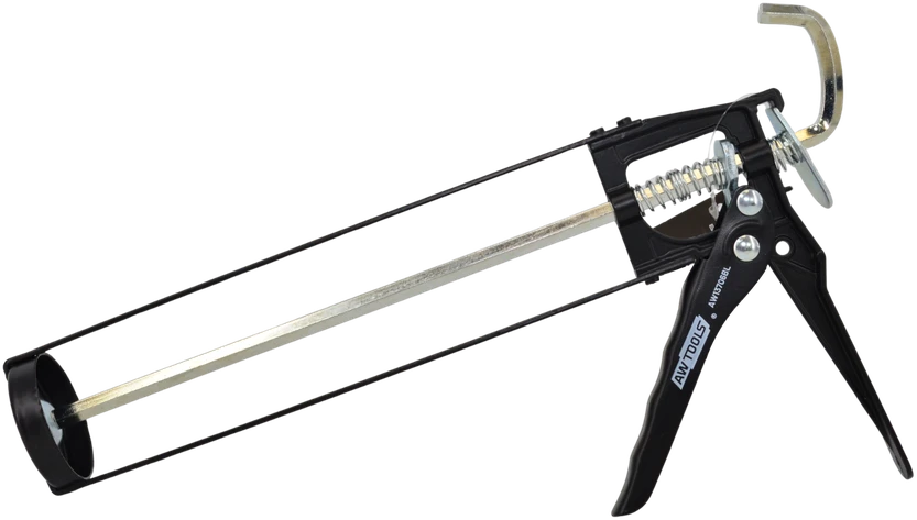 AW-Tools AWTOOLS SILIKONO PISTOLETAS SKELETINIS 300ml HEX STRYPAS Juodas LINE