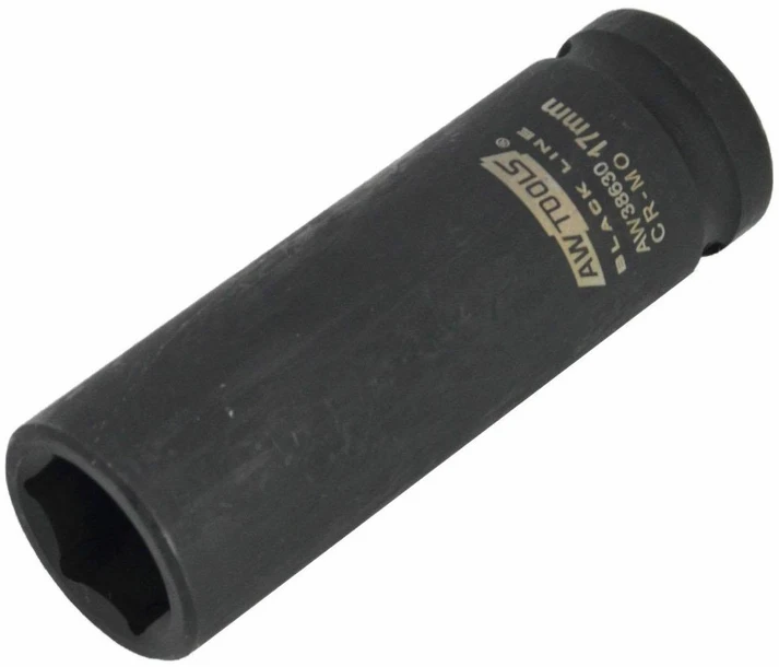 AW-Tools AWTOOLS SMŪGINĖ GALVUTĖ 6K 1/2″ ILGA 13 mm Juodas LINE