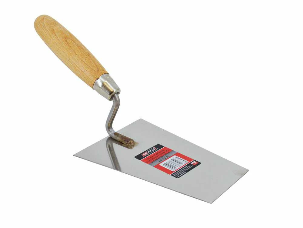 AW-Tools AWTOOLS TRAPEZINĖ NERŪDIJANČIO NERŪDIJANČIO NERŪDijančiojo gelžbetonio mentele 180mm MEDINĖ RANKENA