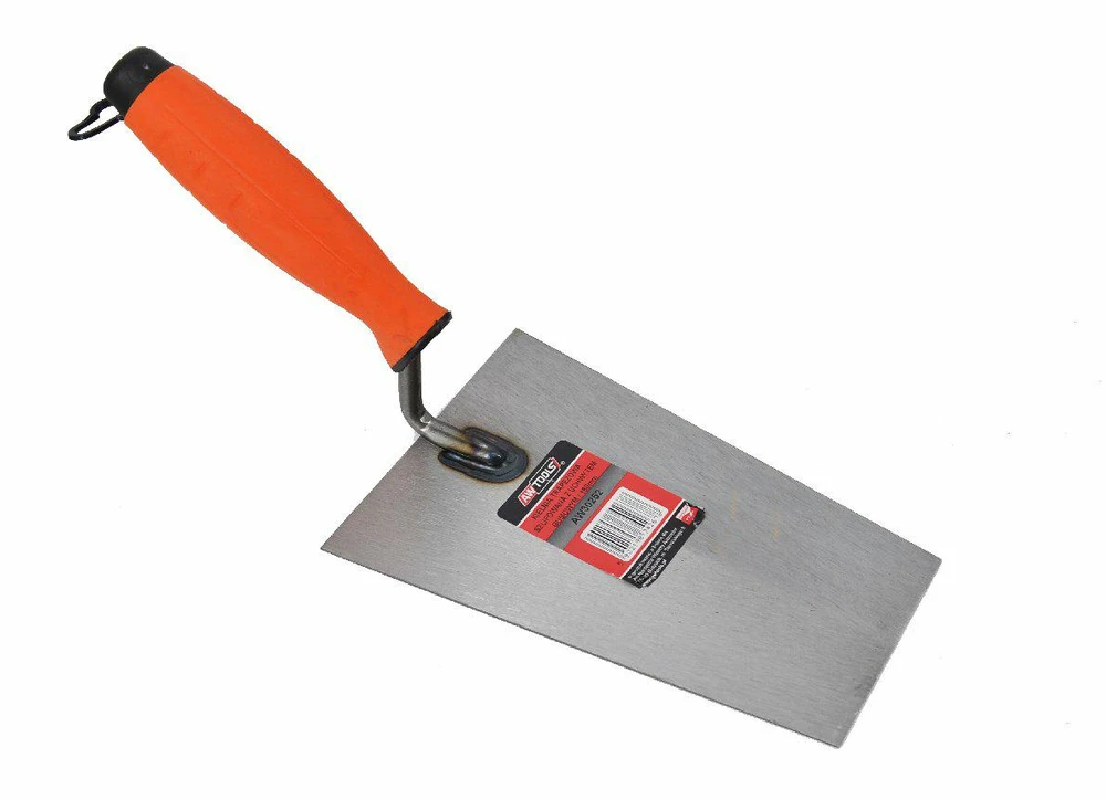 AW-Tools AWTOOLS TRAPEZINĖ MENTELĖ, ŠLIUOTA 180mm, GUMINE RANKENA
