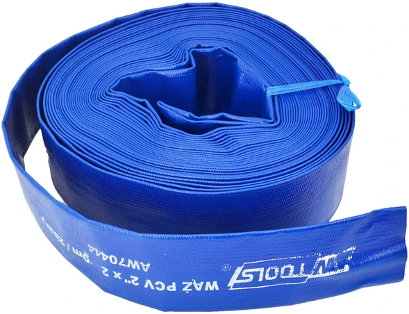 AW-Tools AWTOOLS VANDENS ŽARNA 2" x 100m PVC MĖLYNA
