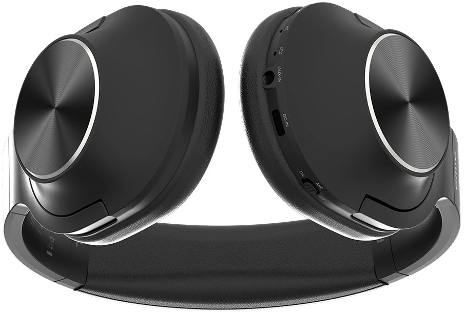 AWA Aiwa HST-220BT Ausinės be mikrofono ir ausinės su mikrofonu Laisvų rankų įranga Vielinis ir Bevielis Su lankeliu Skambučiai / muzika C tipo USB Bluetooth Juoda
