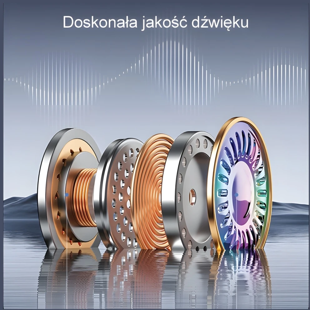 AWEI A997BL Bluetooth Ausinės juodos spalvos