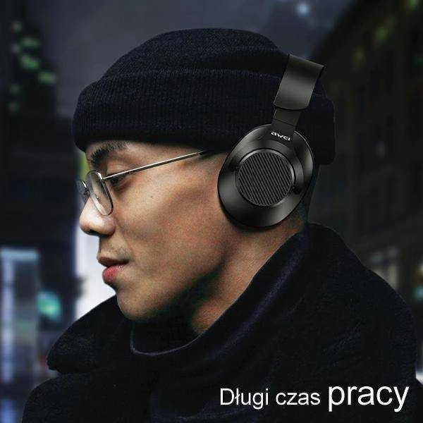 AWEI A997 Pro ANC Bluetooth Ausinės juodos spalvos