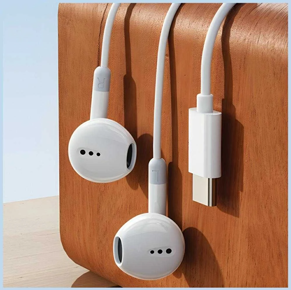 AWEI PC-6T USB stereo ausinės-C juodos spalvos