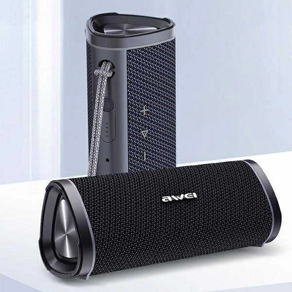 Awei Nešiojama kolonėlė Bluetooth Y331 TWS waterproof IPX6 juodos spalvos