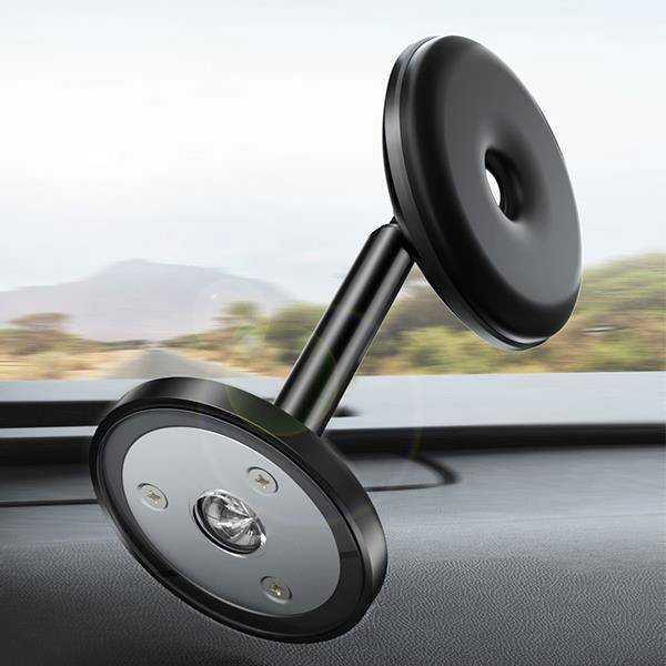 AWEI magnetinis automobilio laikiklis X22, skirtas vairuotojo kabinai, juodas