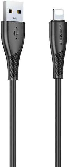 AWEI kabelis CL-182L USB į Lightning /juodos spalvos