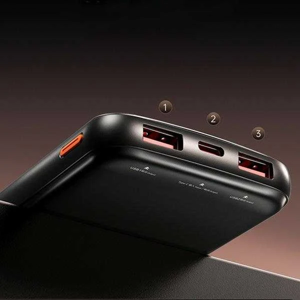 Išorinė baterija Power Bank Awei P10K 22.5W 10000mAh juoda