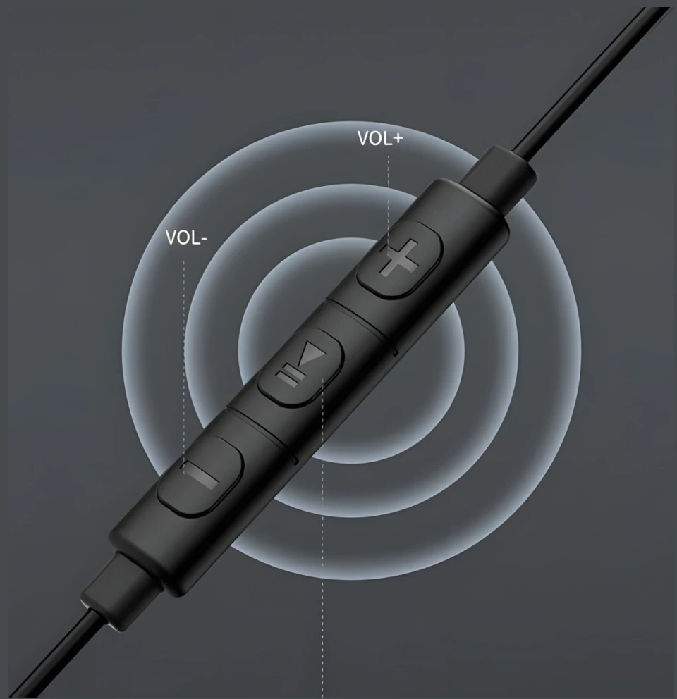 AWEI TC-6 USB stereo ausinės-C juodos spalvos