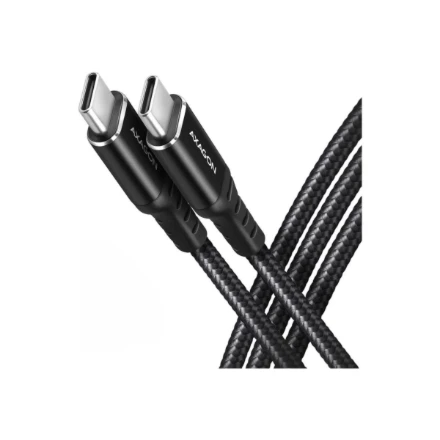 AXAGON | Duomenų ir įkrovimo laidas, 1,5 m | BUCM-CM15AB | USB C tipo į USB C tipo