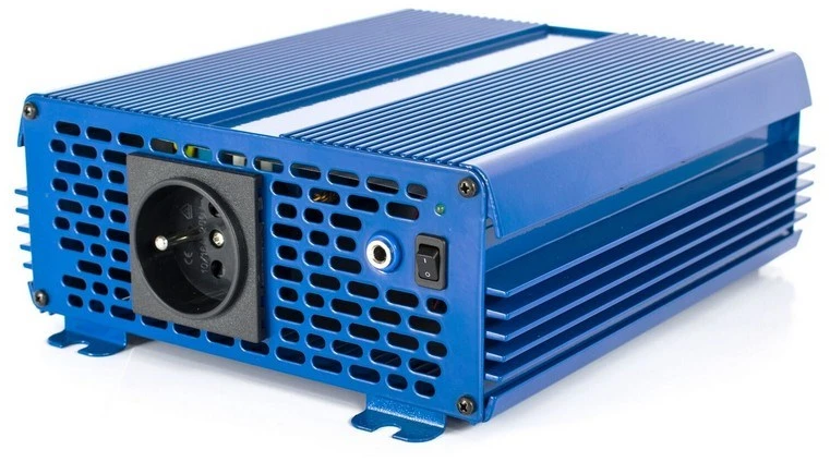 AZO DIGITAL įtampos konverteris 12 VDC / 230 VAC ECO MODE SINUS IPS-1000S 1000W