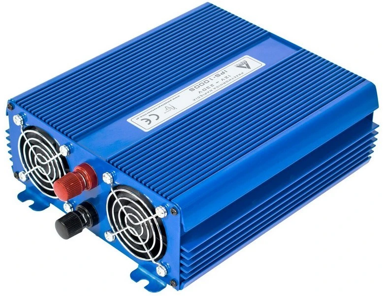 AZO DIGITAL įtampos konverteris 12 VDC / 230 VAC ECO MODE SINUS IPS-1000S 1000W