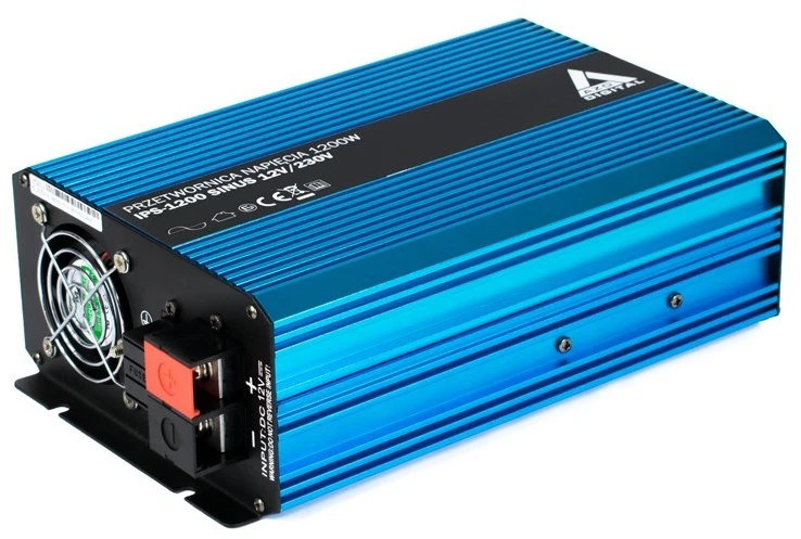 Inverteris DC/AC AZO Digital IPS-1200S 12/230V 1200W