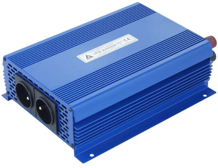AZO Digital 24 VDC / 230 VAC ECO MODE SINUS IPS-2000S 2000W įtampos keitiklis