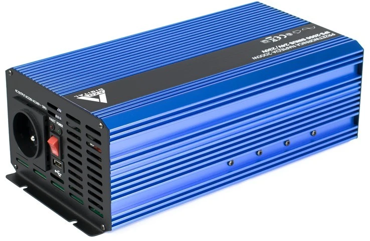 Inverteris DC/AC AZO Digital IPS-2000S 24/230V 2000W