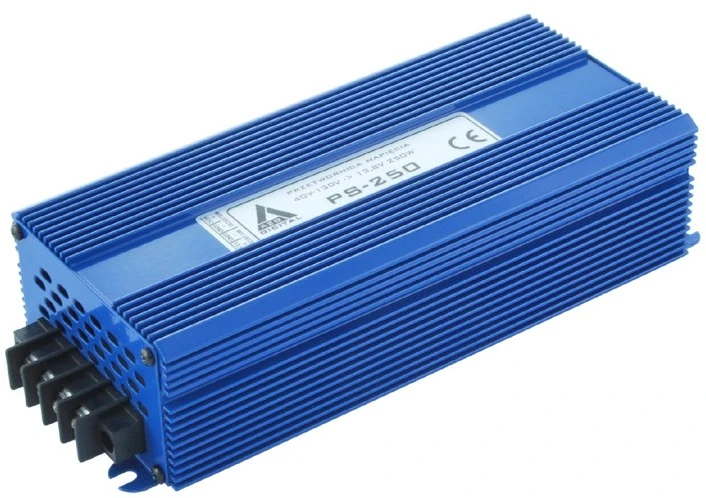 AZO Digital 40÷130 VDC / 13.8 VDC PS-250-12V 250W įtampos keitiklis, galvaninis atskyrimas, IP21