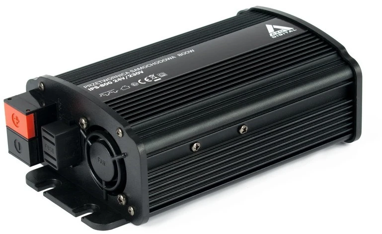 AZO skaitmeninis 24 VDC / 230 VAC automobilinis inverteris IPS-800U 800W